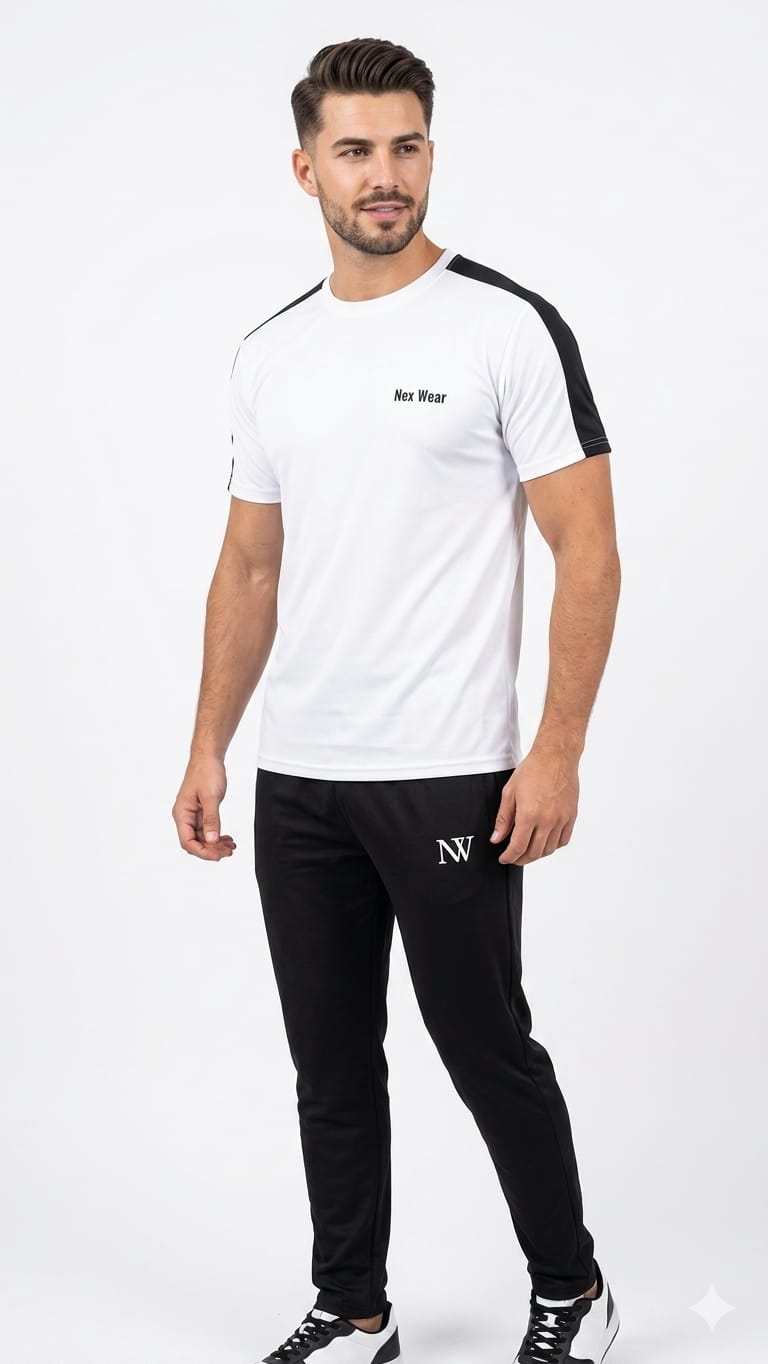 NexWear PrimeCore Tracksuit - 01 (Shoulder Stripe Version)
