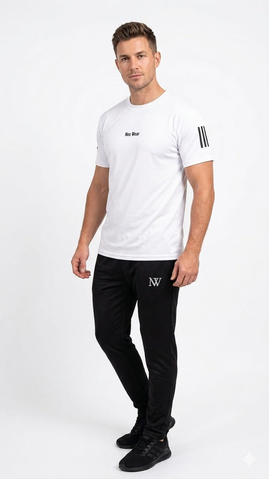 NexWear PrimeCore Tracksuit-03 (Triple Stripe Sleeve Version)