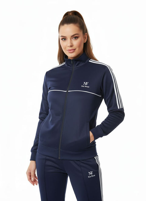 Velocity Track - Premium Fleece Winter Tracksuit (Female)